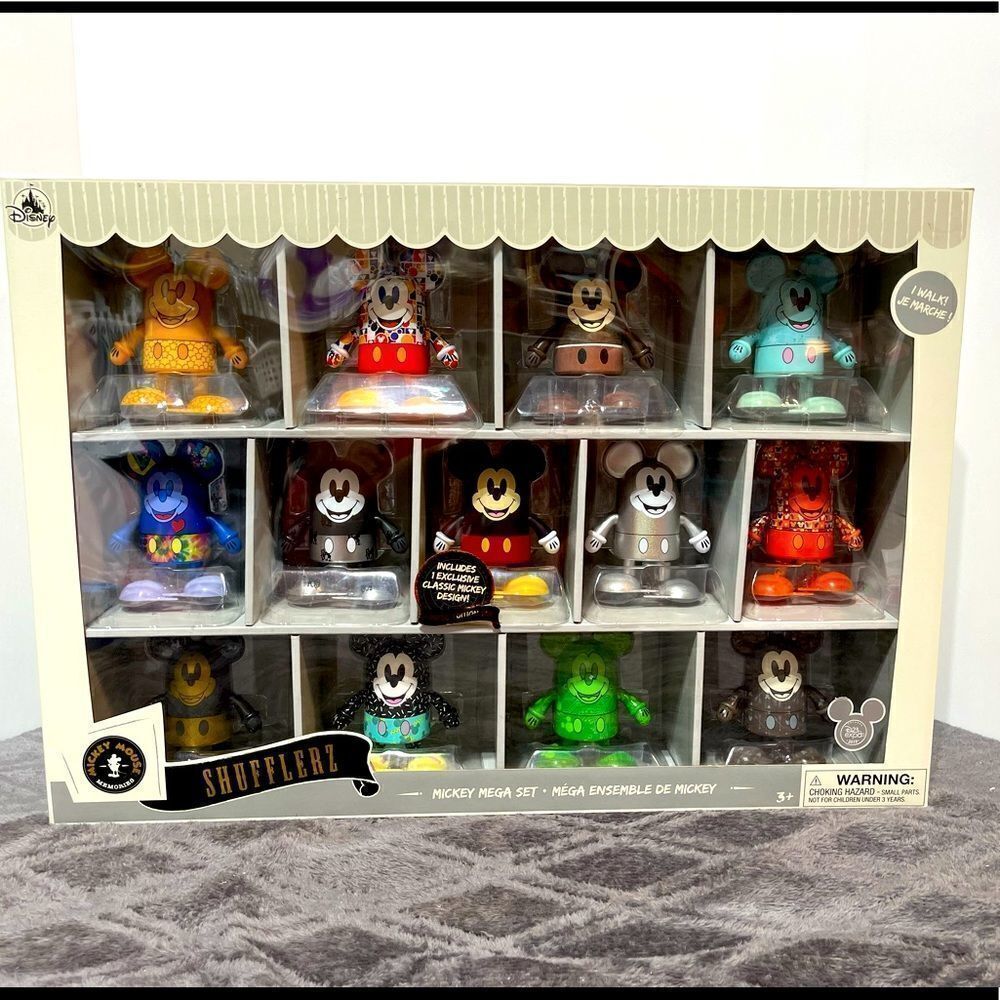 Disney Mickey Mouse Memories Shufflerz D23 Expo 2019 set of 13 NWT